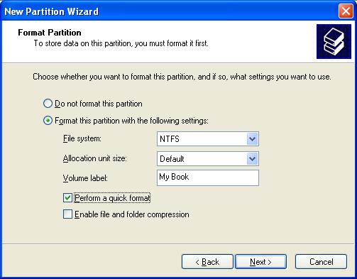 Format And Partition Disk